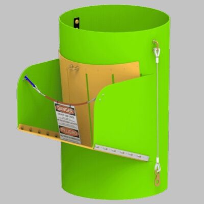 Green Superchute door.