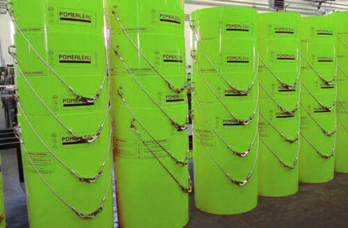 Green Superchutes ready for shipping.